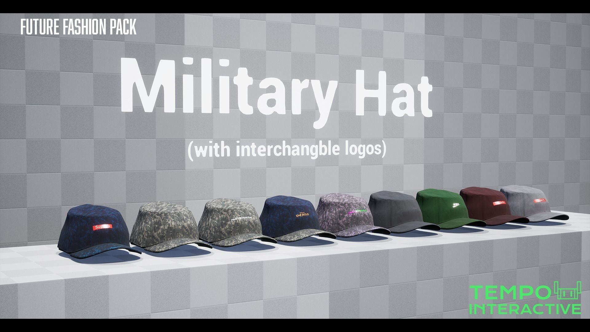 Future Fashion Pack Low-poly 3D model_7