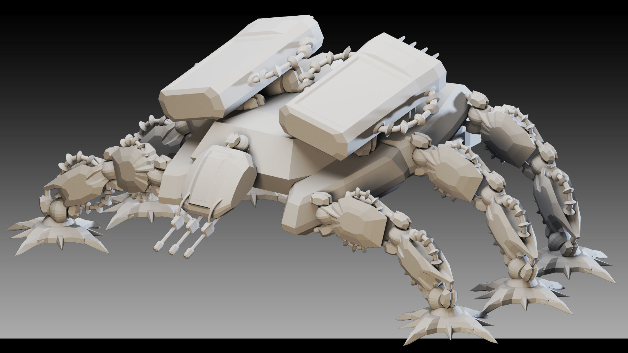 7 War Robots-Vol 03- High detail 3d models Low-poly 3D model_3