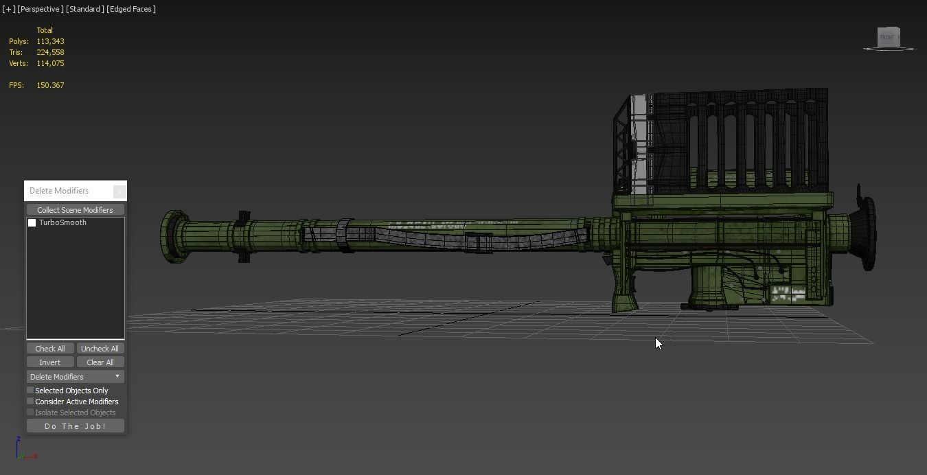 FIM 92 Stinger Missile Launcher 3D model_6