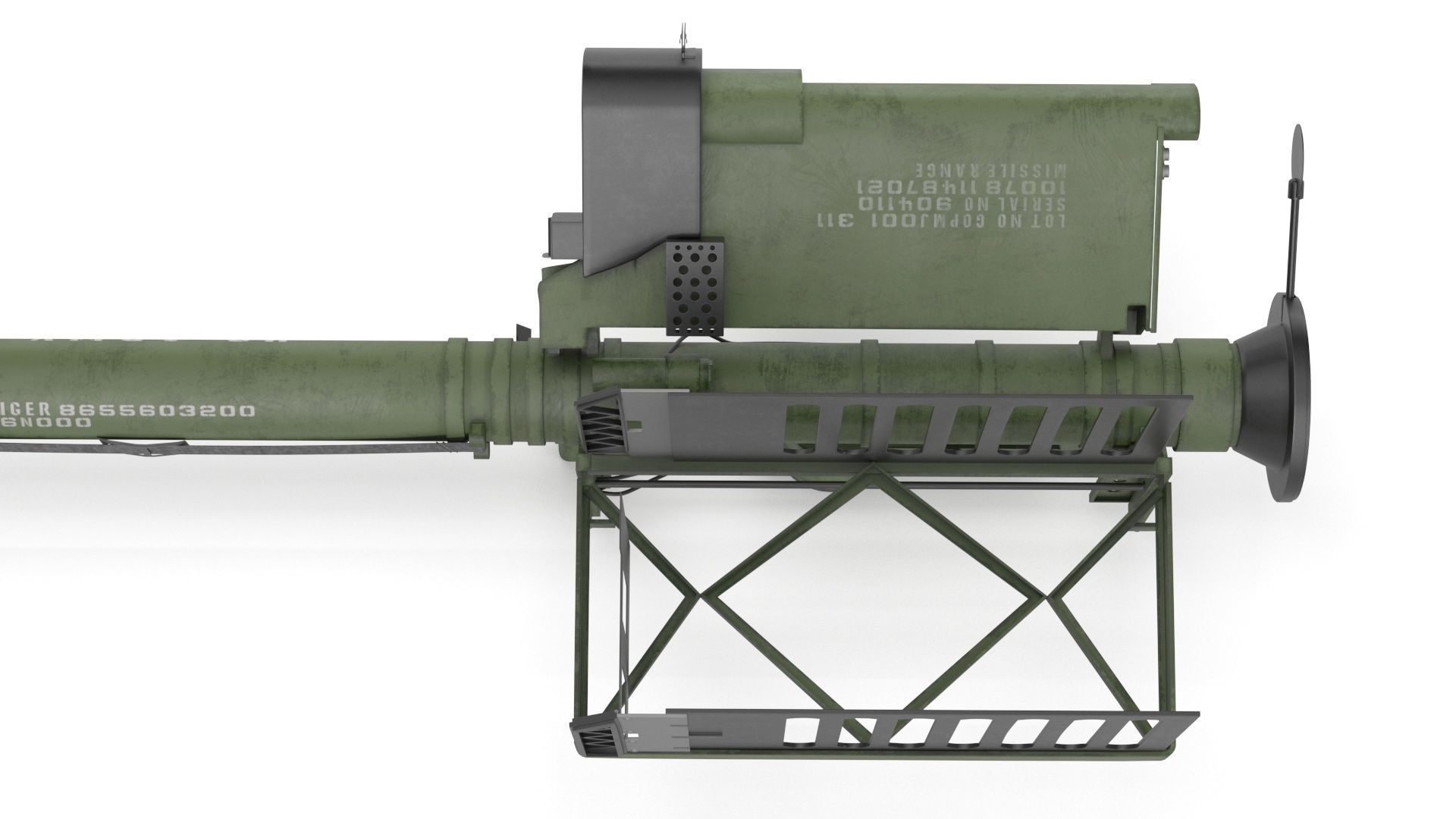 FIM 92 Stinger Missile Launcher 3D model_15