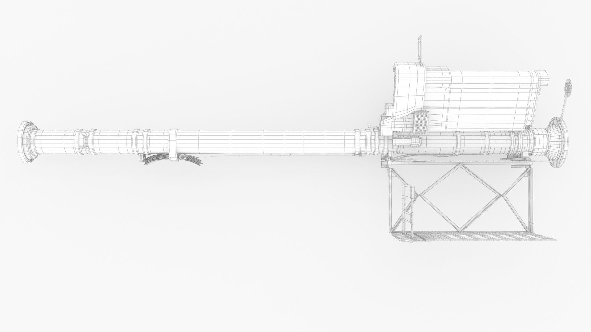 FIM 92 Stinger Missile Launcher 3D model_11