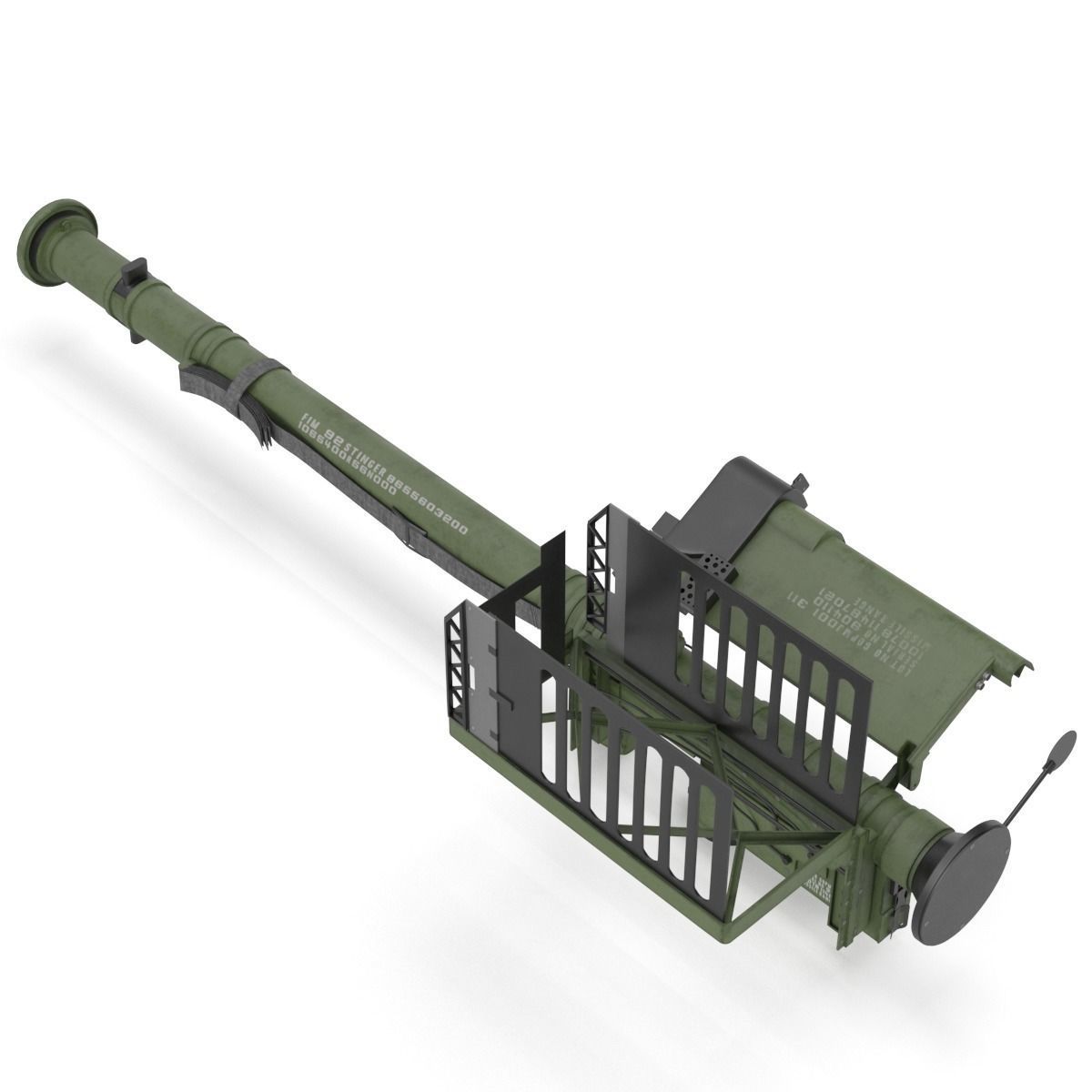 FIM 92 Stinger Missile Launcher 3D model_34