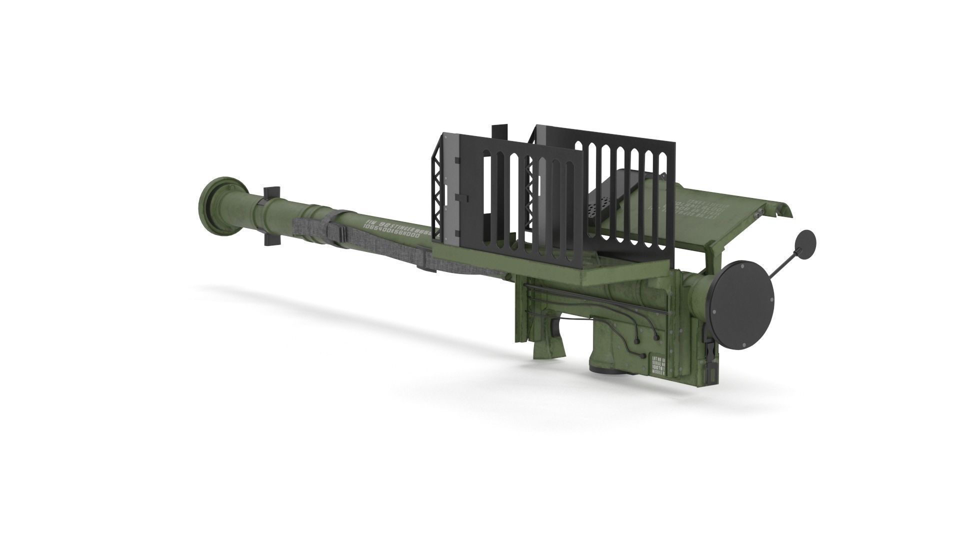 FIM 92 Stinger Missile Launcher 3D model_31