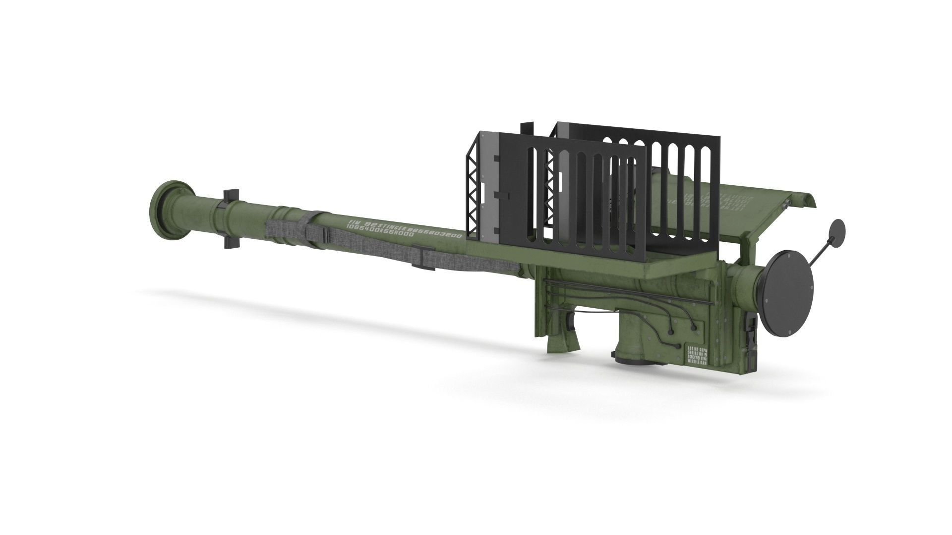FIM 92 Stinger Missile Launcher 3D model_32