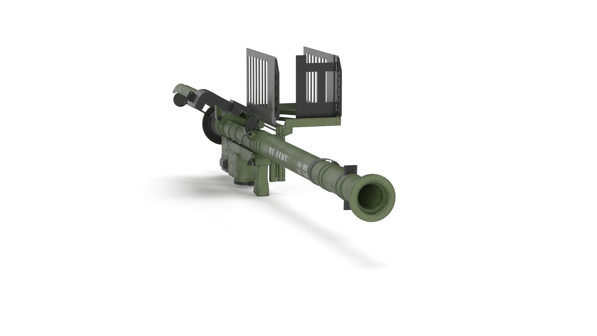 FIM 92 Stinger Missile Launcher 3D model_23