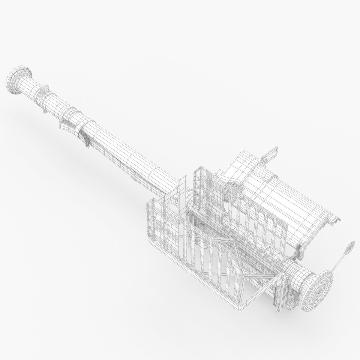 FIM 92 Stinger Missile Launcher 3D model_35