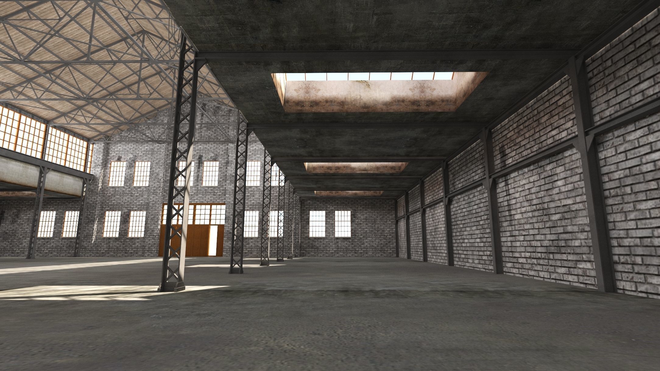 Interior Factory- Vol 04- High detail 3d models Low-poly 3D model_4