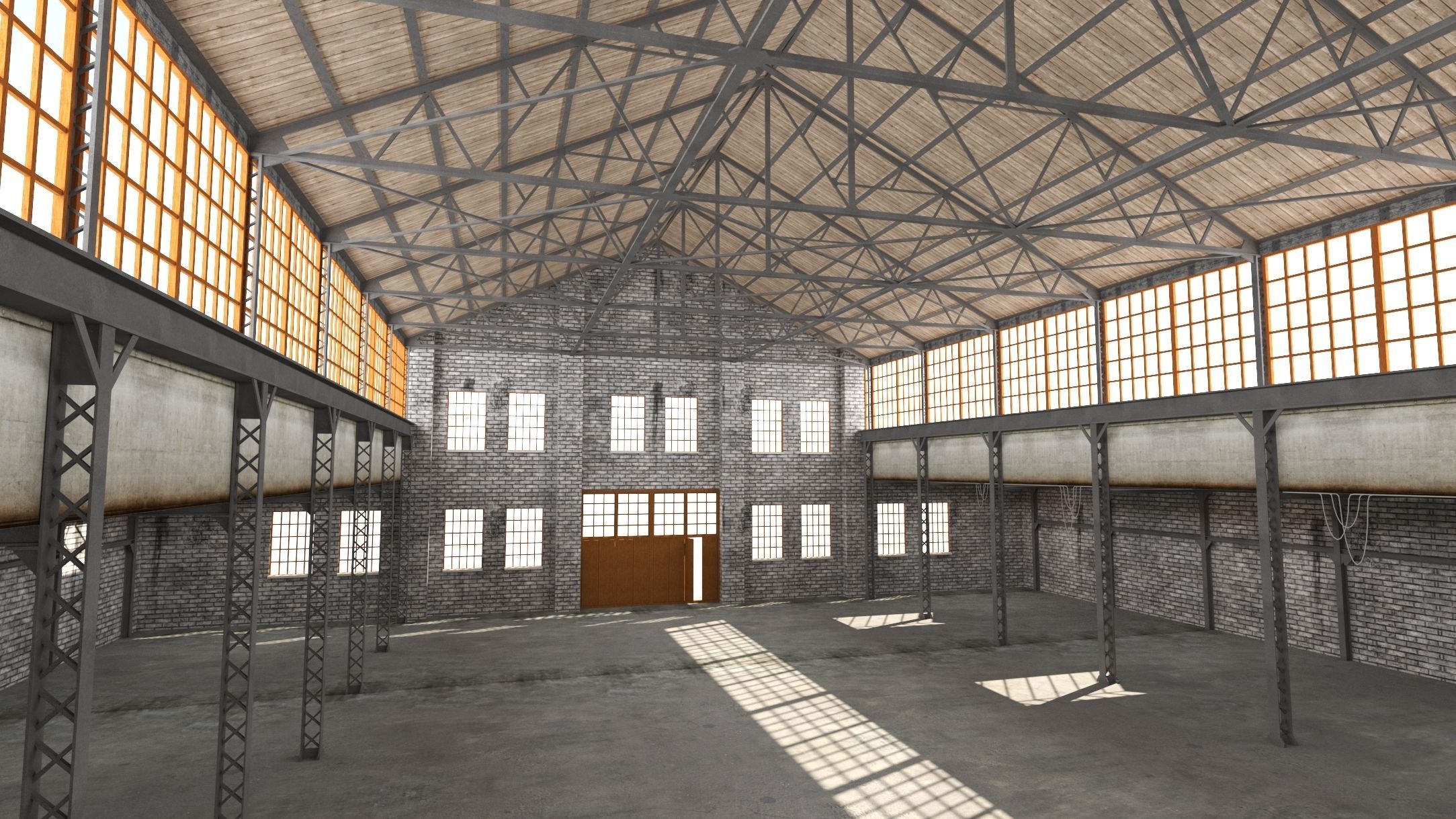 Interior Factory- Vol 04- High detail 3d models Low-poly 3D model_5