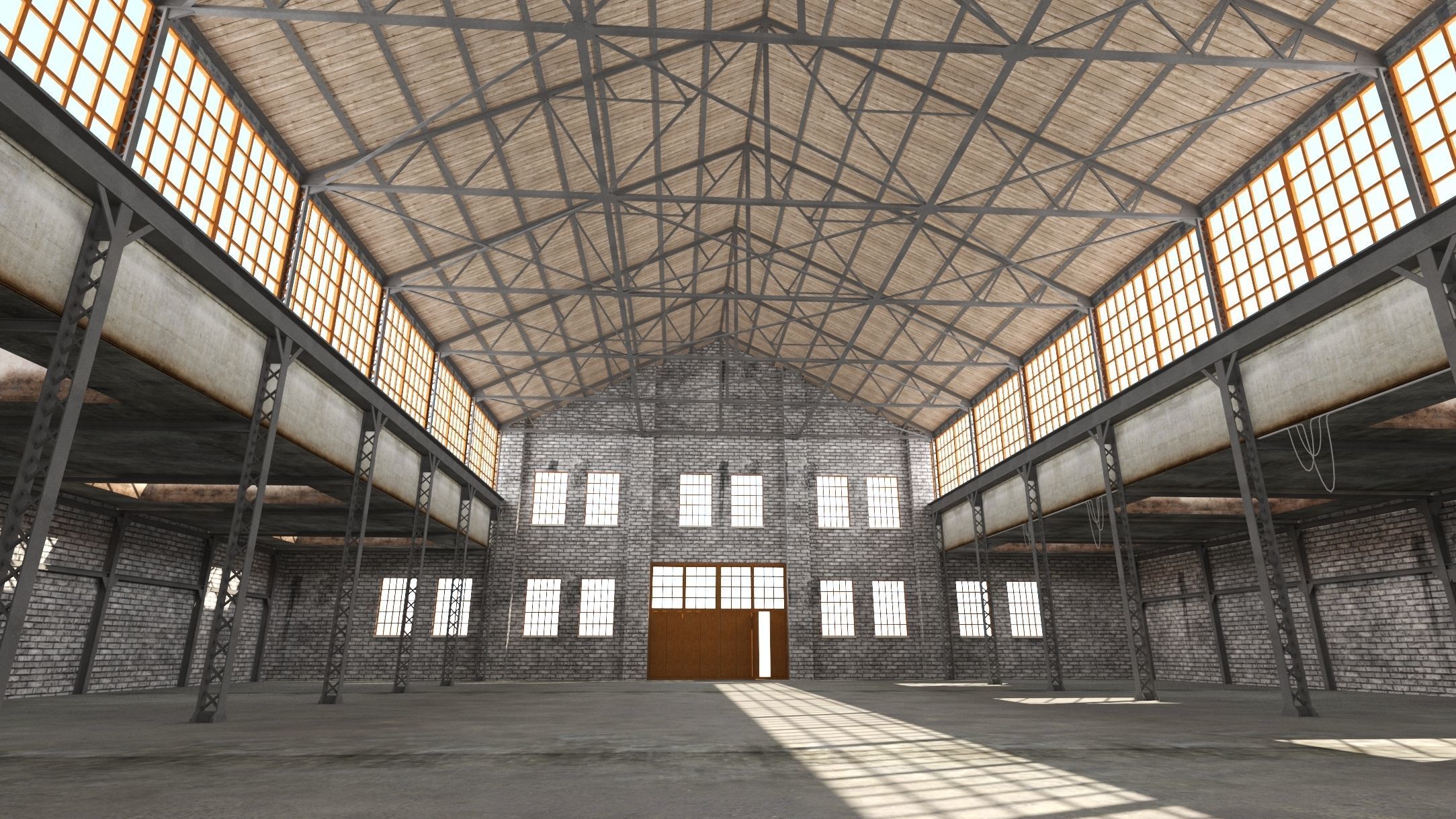 Interior Factory- Vol 04- High detail 3d models Low-poly 3D model_3