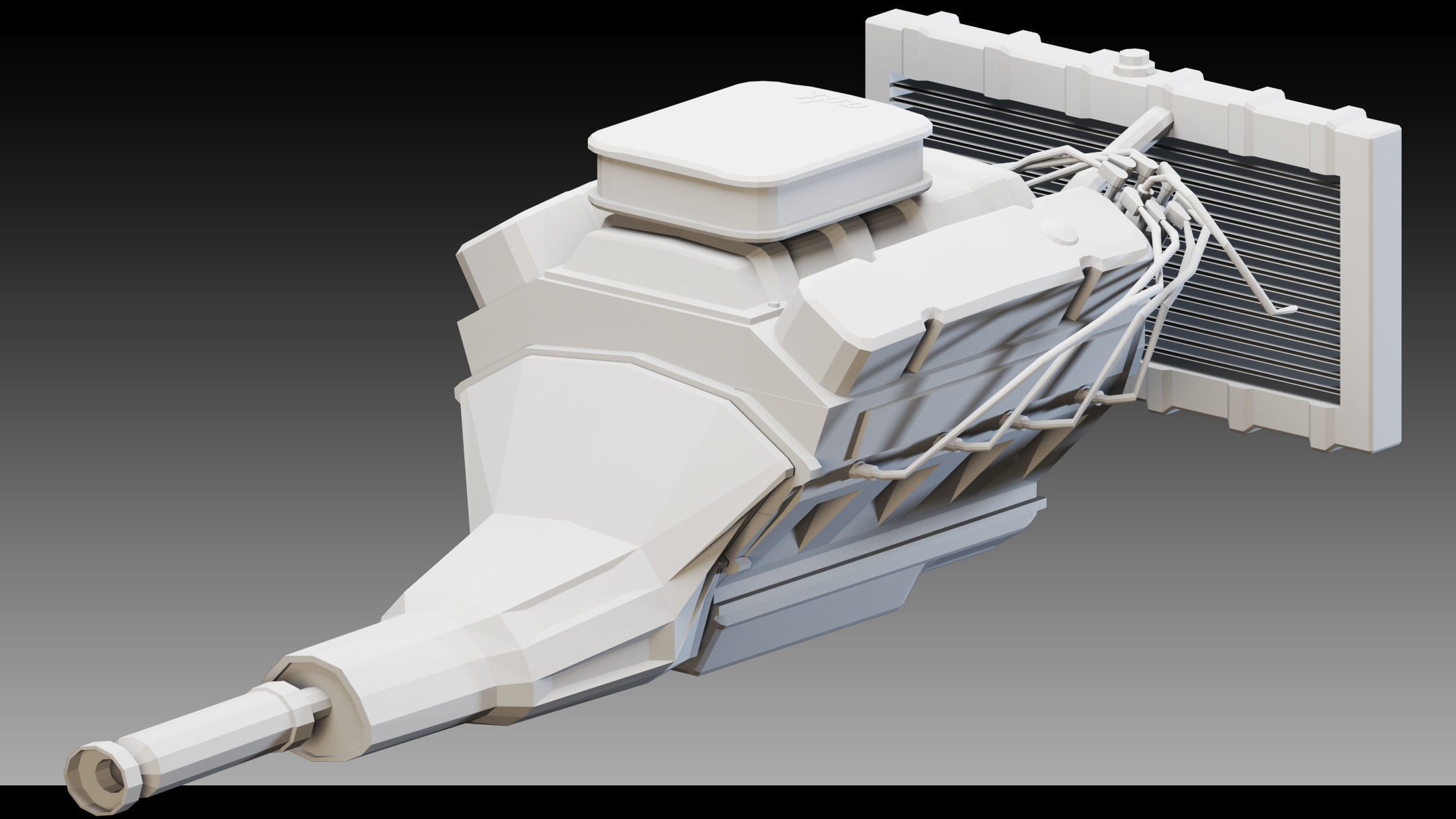 11 Industrial Engines- Vol 04- High detail 3d models Low-poly 3D model_2