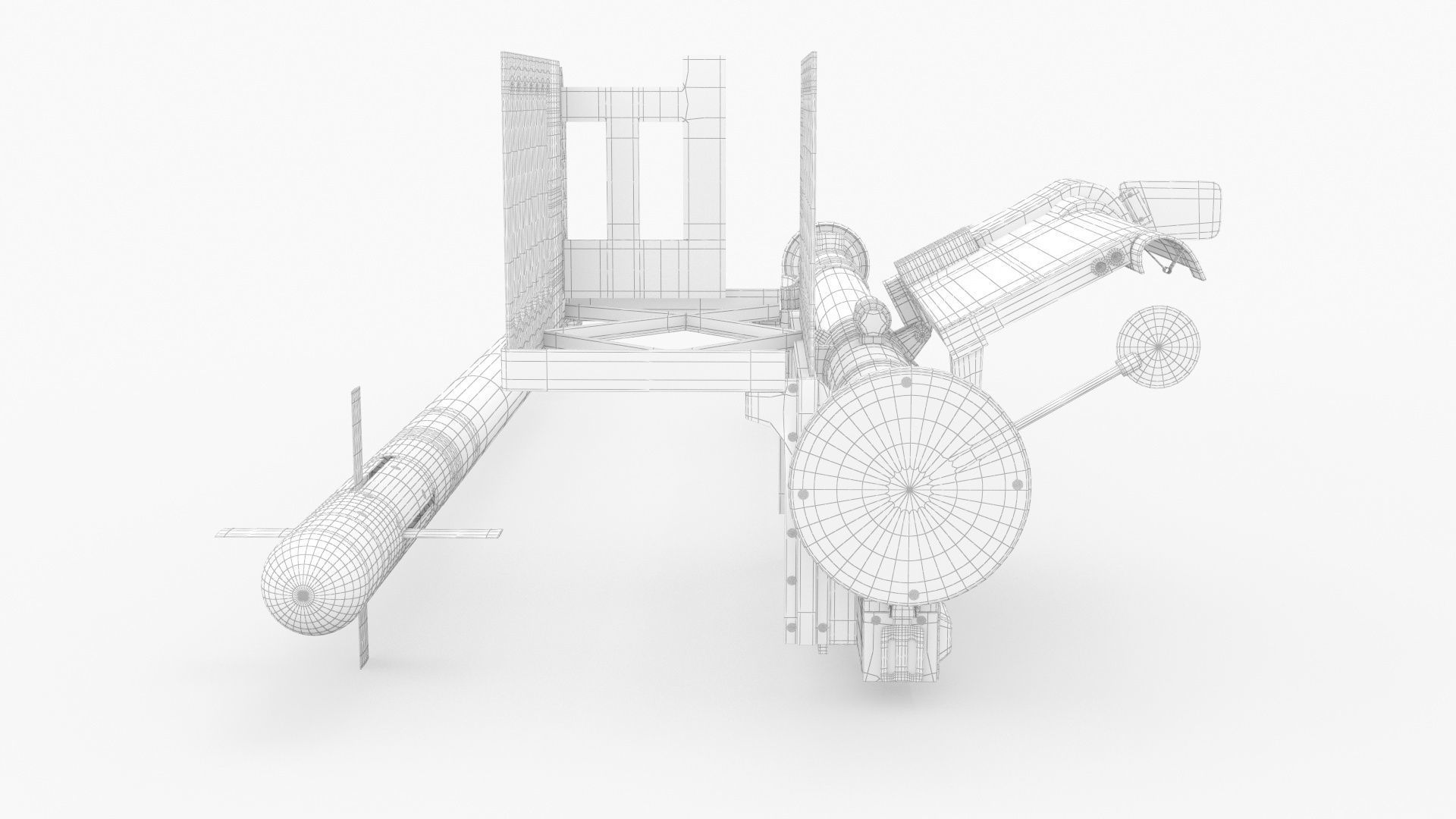 FIM 92 Stinger Missile with Launcher 3D model_12