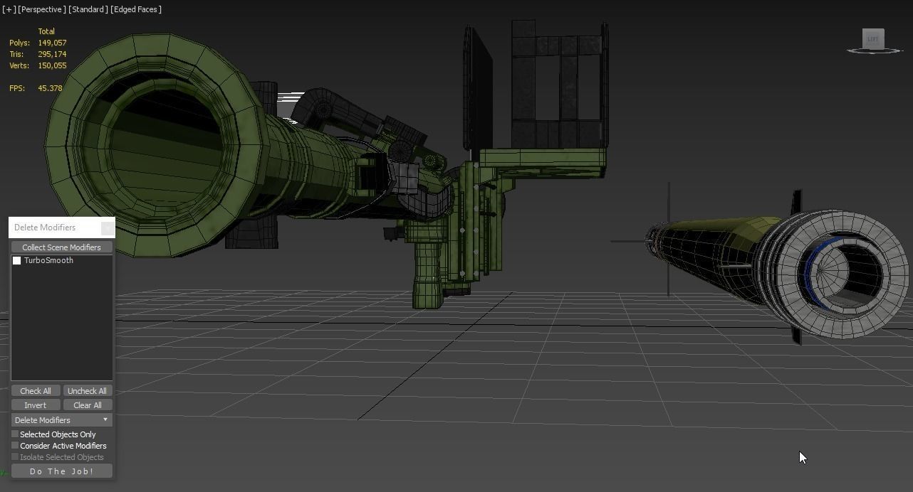 FIM 92 Stinger Missile with Launcher 3D model_9