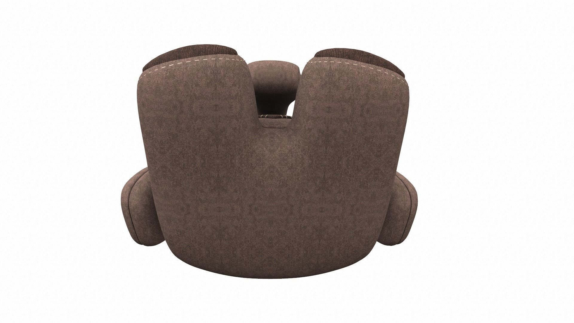 Plush toy elk 3D model_4