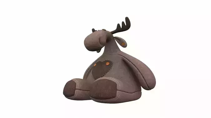 Plush toy elk
