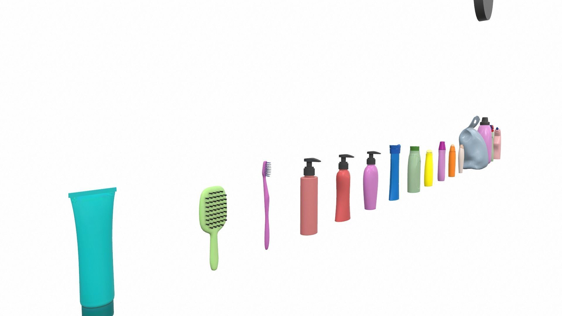 Cartoon work props pack 100Plus 3D model_18