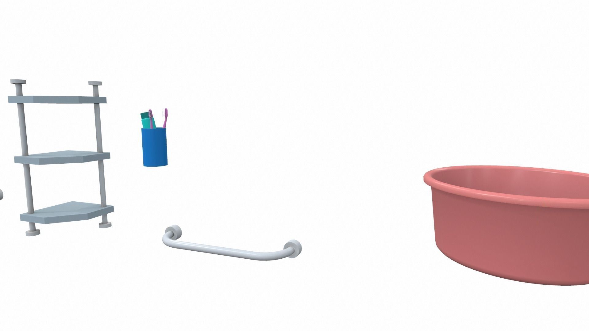 Cartoon work props pack 100Plus 3D model_17