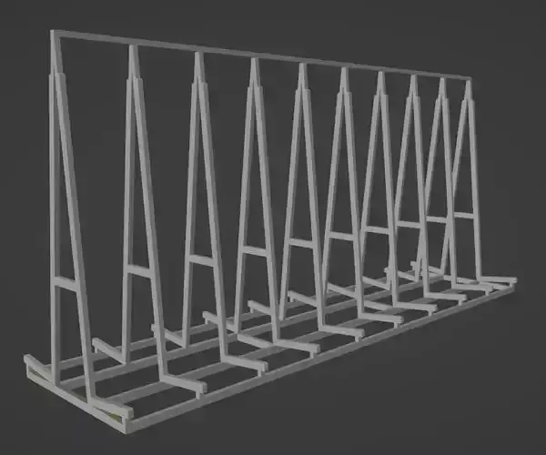 Pyramid for glass transportation