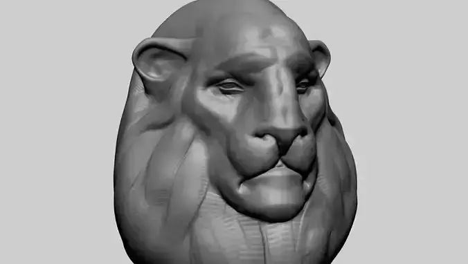 Creature Head R 3D model Creature Head R 3D model