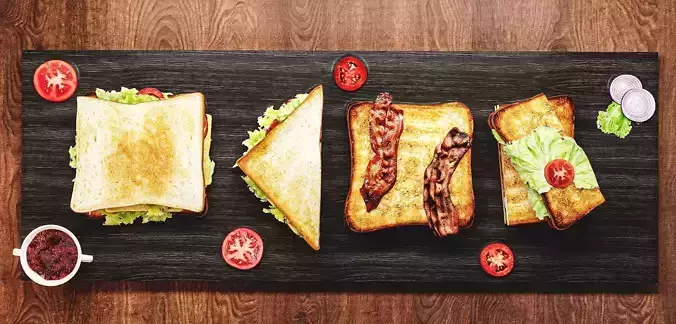 Sandwhich Pack 3D model