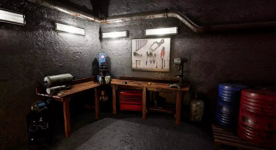 Workbench Props  40 Assets Low-poly 3D model_0