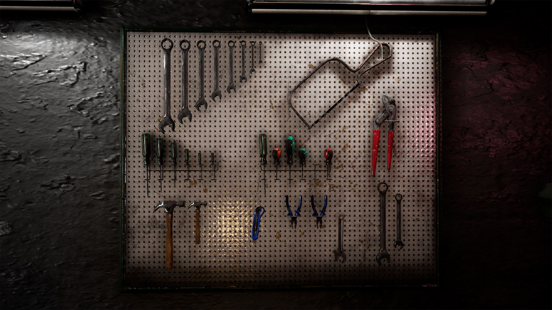 Workbench Props  40 Assets Low-poly 3D model_4