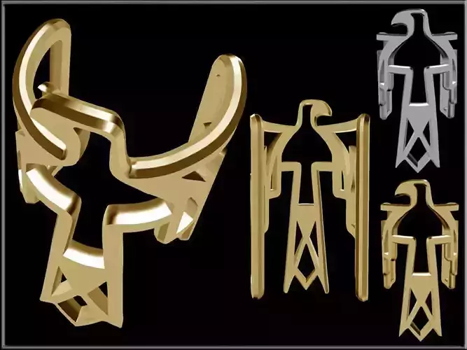 Thunderbird symbol - Ring