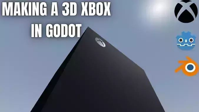 3D Xbox Logo Free 3D model