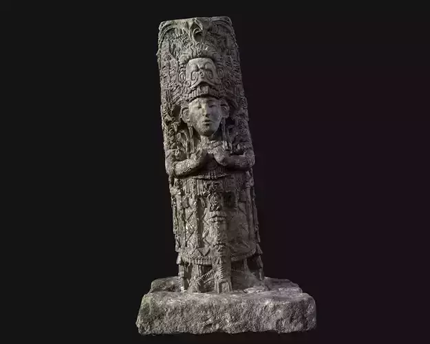 Ancient Mayan Statue