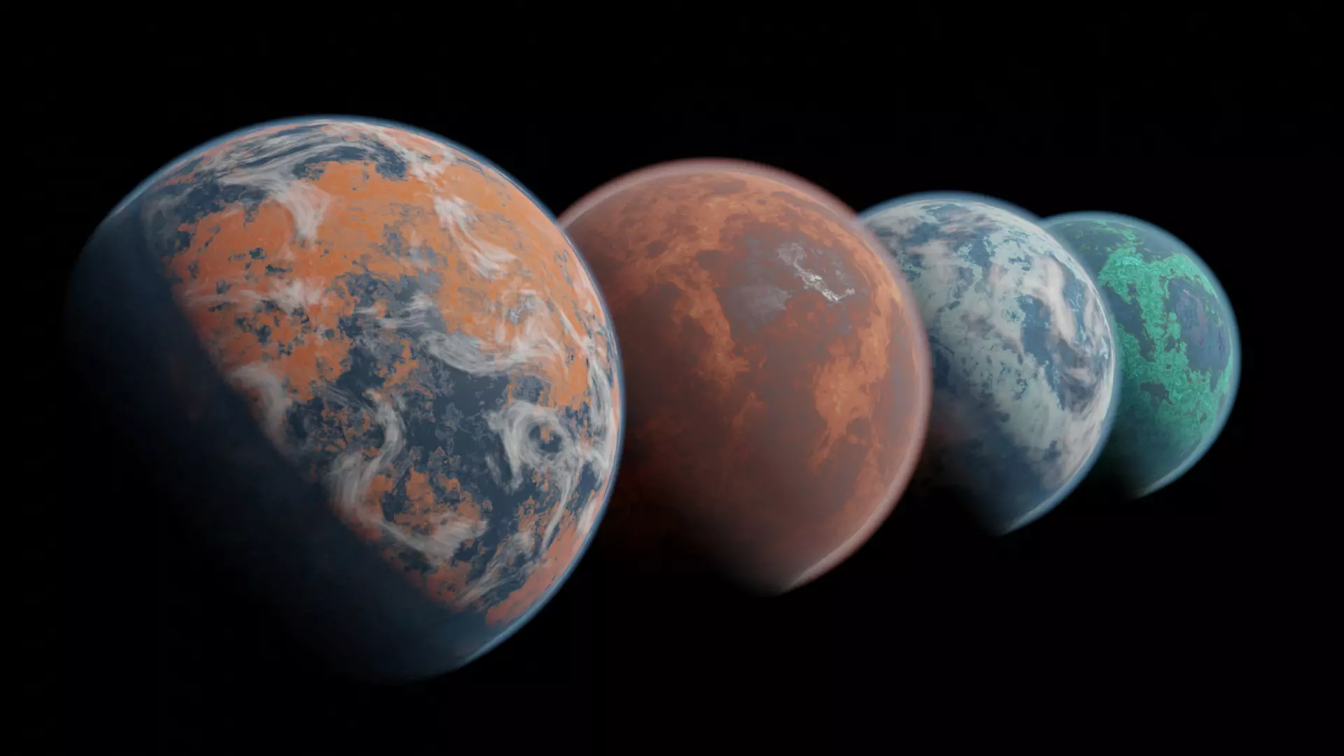 Planet Pack 3D model_0