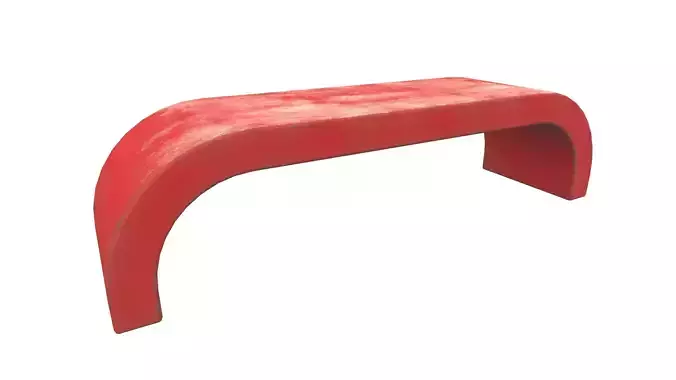 Modern Bench V12 3D Model AR VR PBR