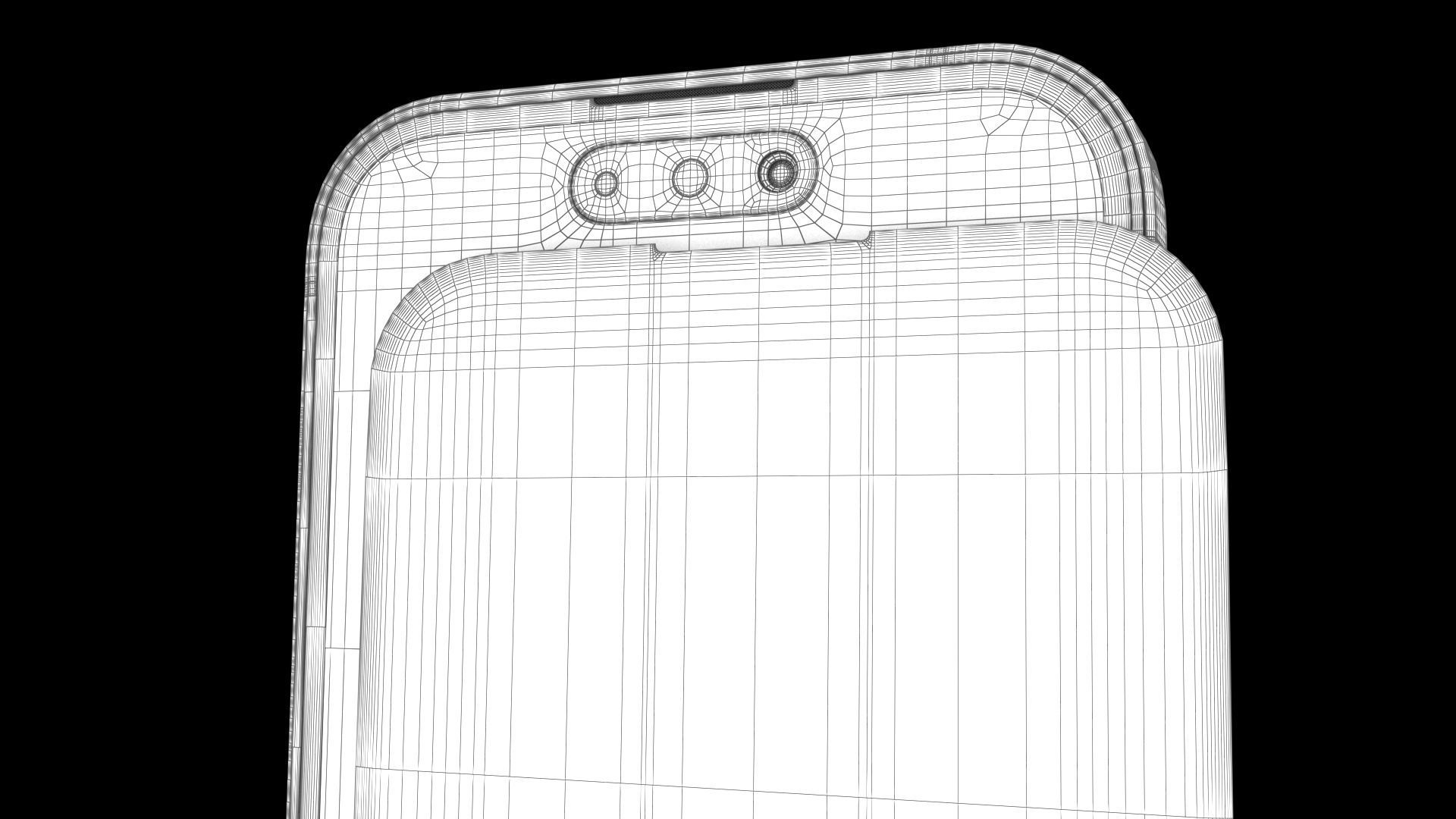 Apple iPhone 14 Pro Max All Color Low-poly 3D model_62