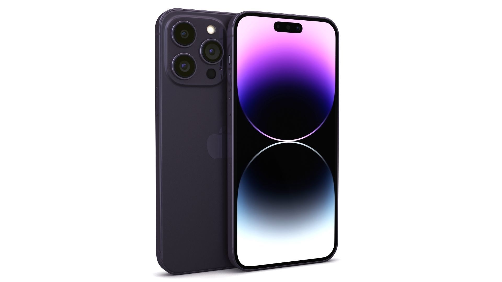 Apple iPhone 14 Pro Max All Color Low-poly 3D model_38