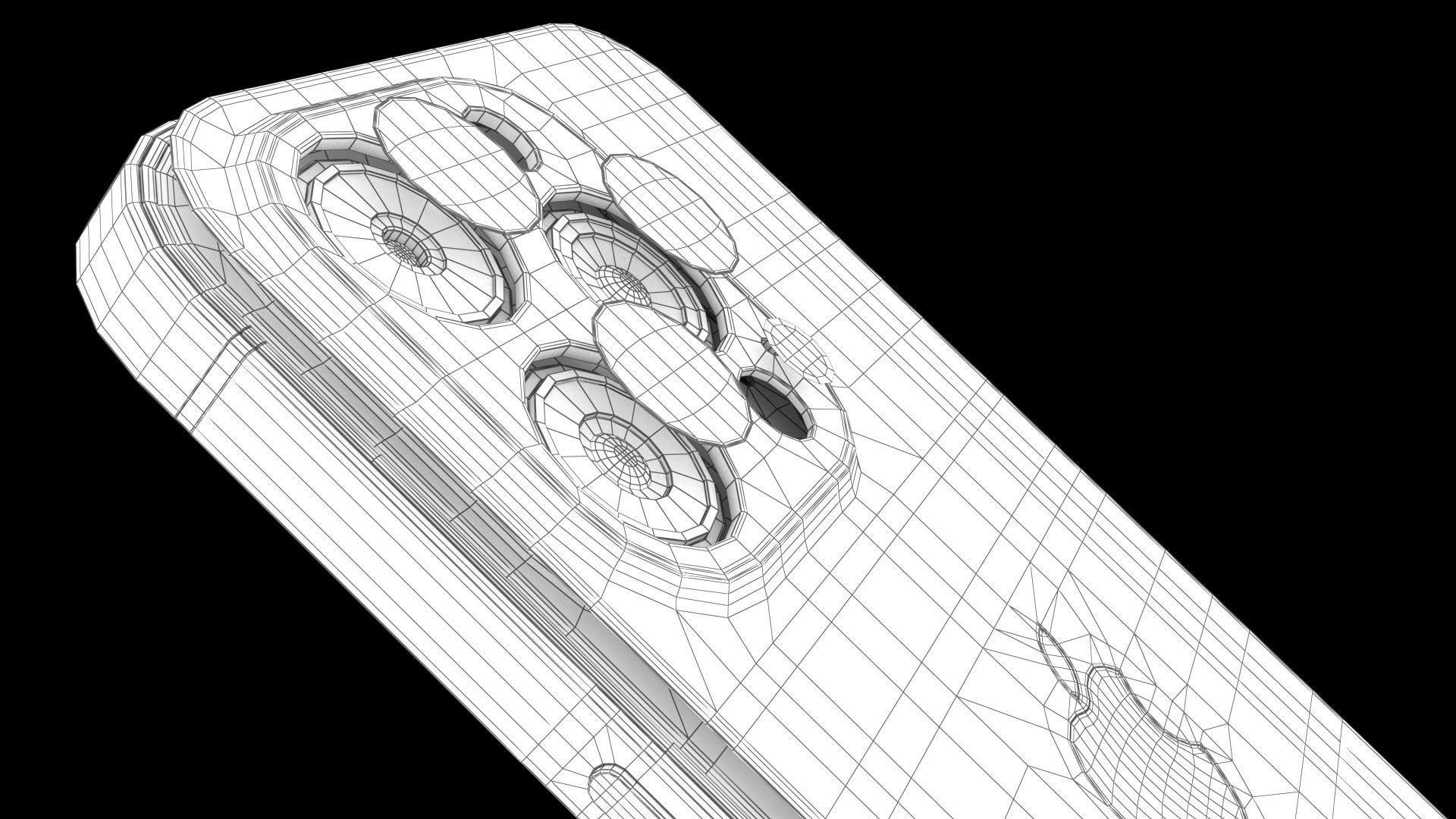 Apple iPhone 14 Pro Max All Color Low-poly 3D model_53