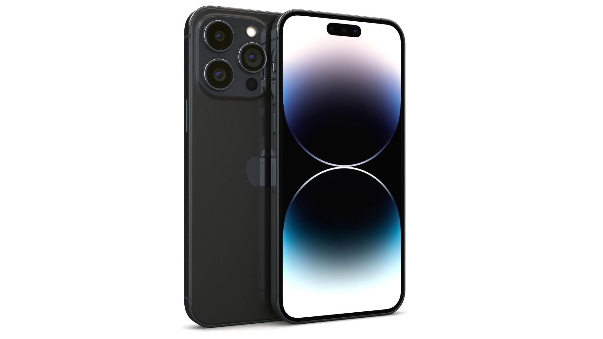 Apple iPhone 14 Pro Max All Color Low-poly 3D model_1