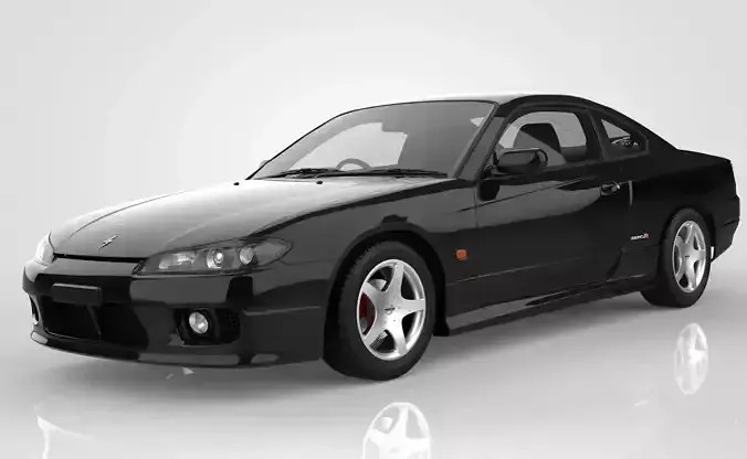 Nissan Silvia 240sx 3D model