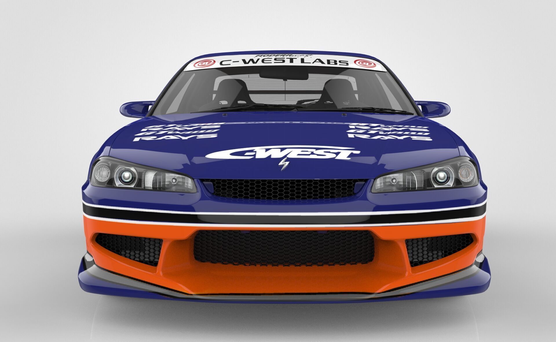 Nissan Silvia S15 Tokyo Drift 3D model_9