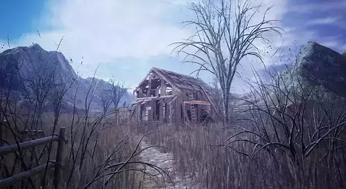 Wooden Shack  250 Assets