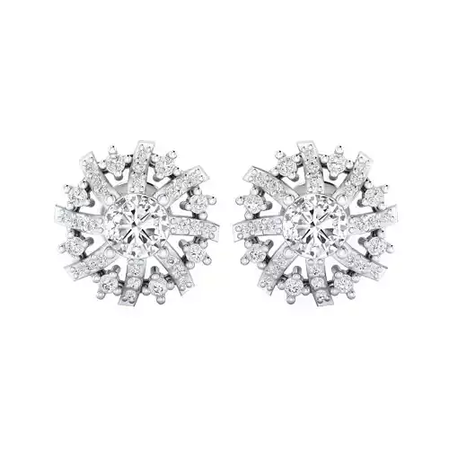 Women earrings 3D print model
