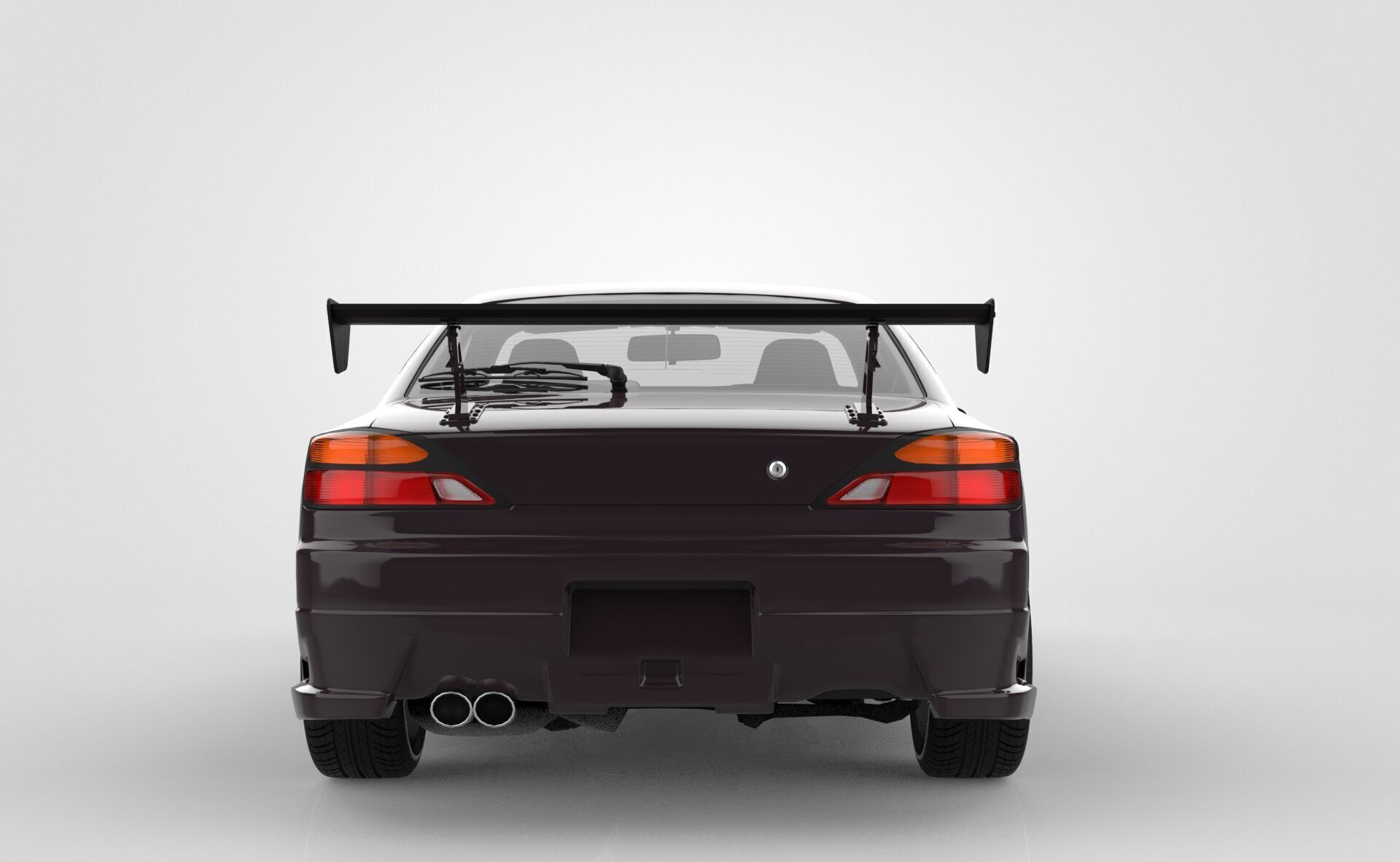 Nissan Silvia s15 3D model_4