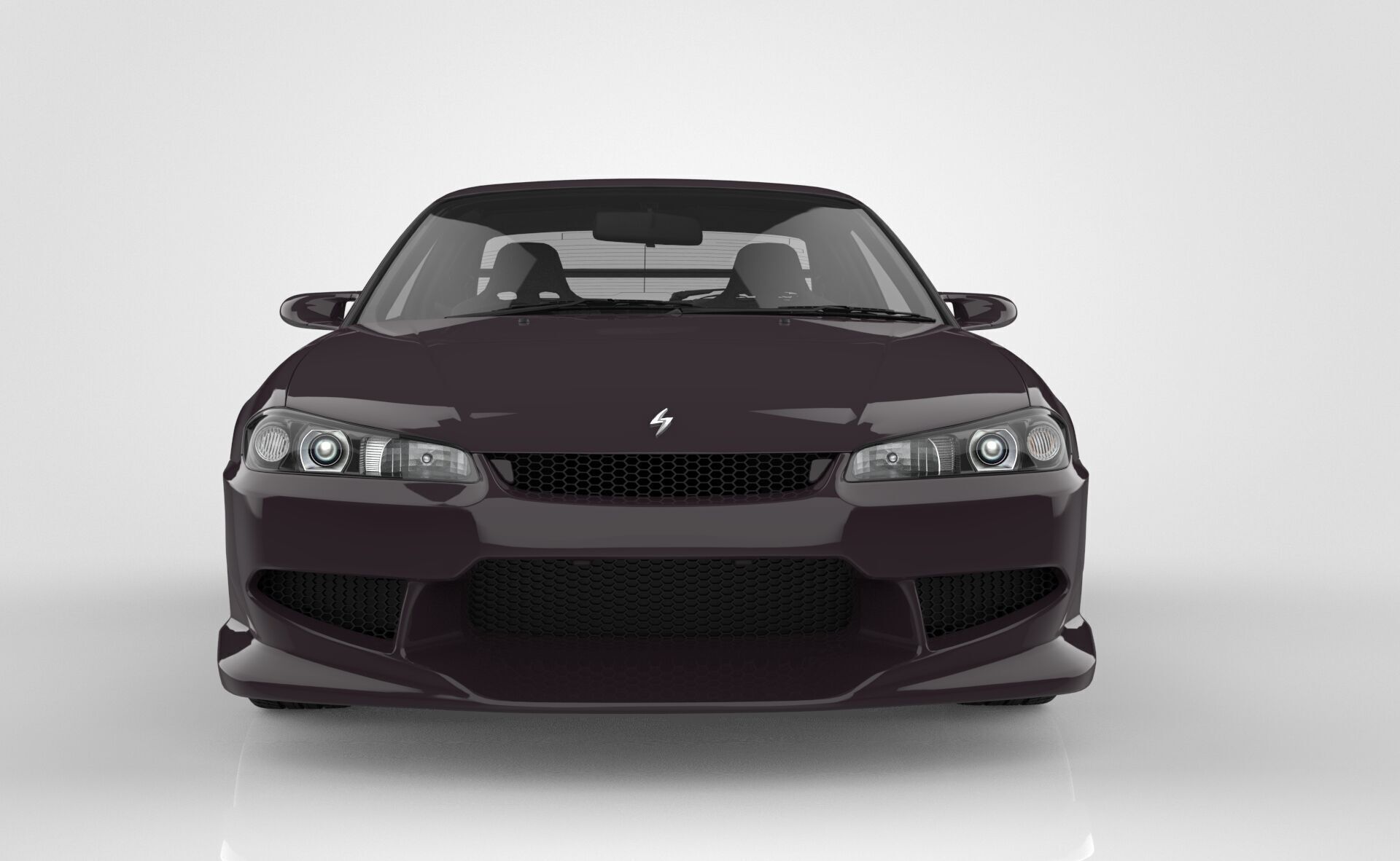Nissan Silvia s15 3D model_9