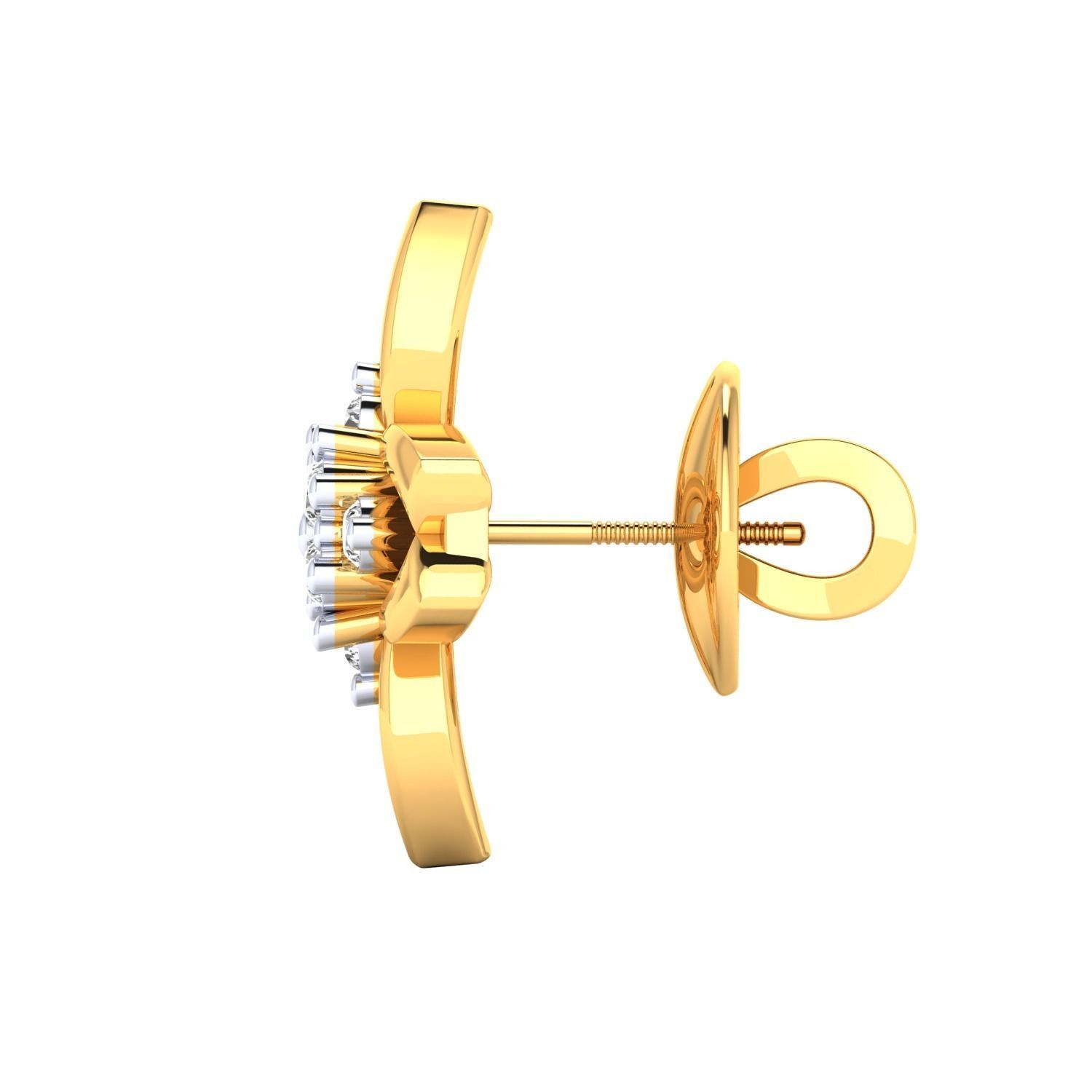 Women earrings 3D print model_16