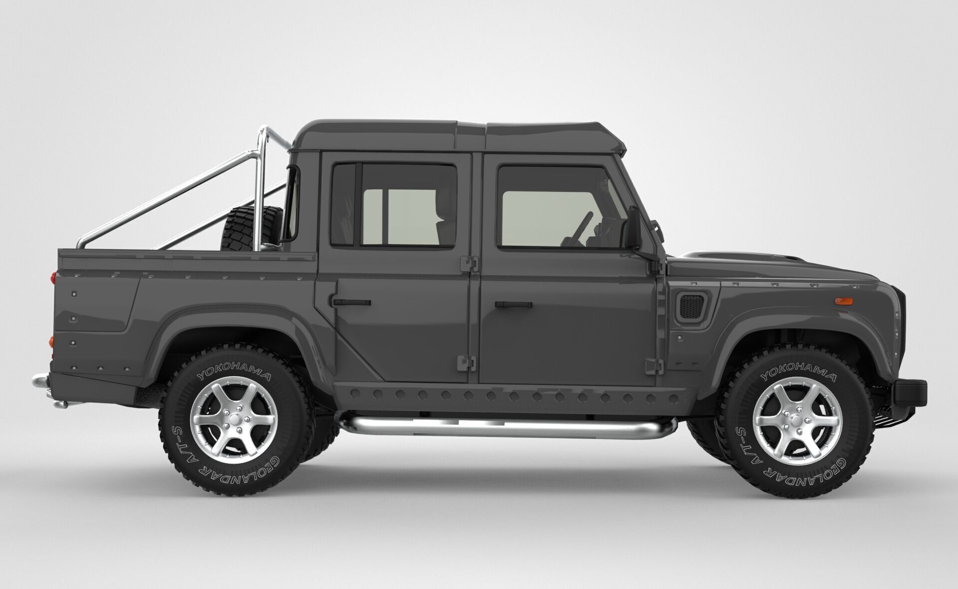 Land Rover Defender 3D model_7