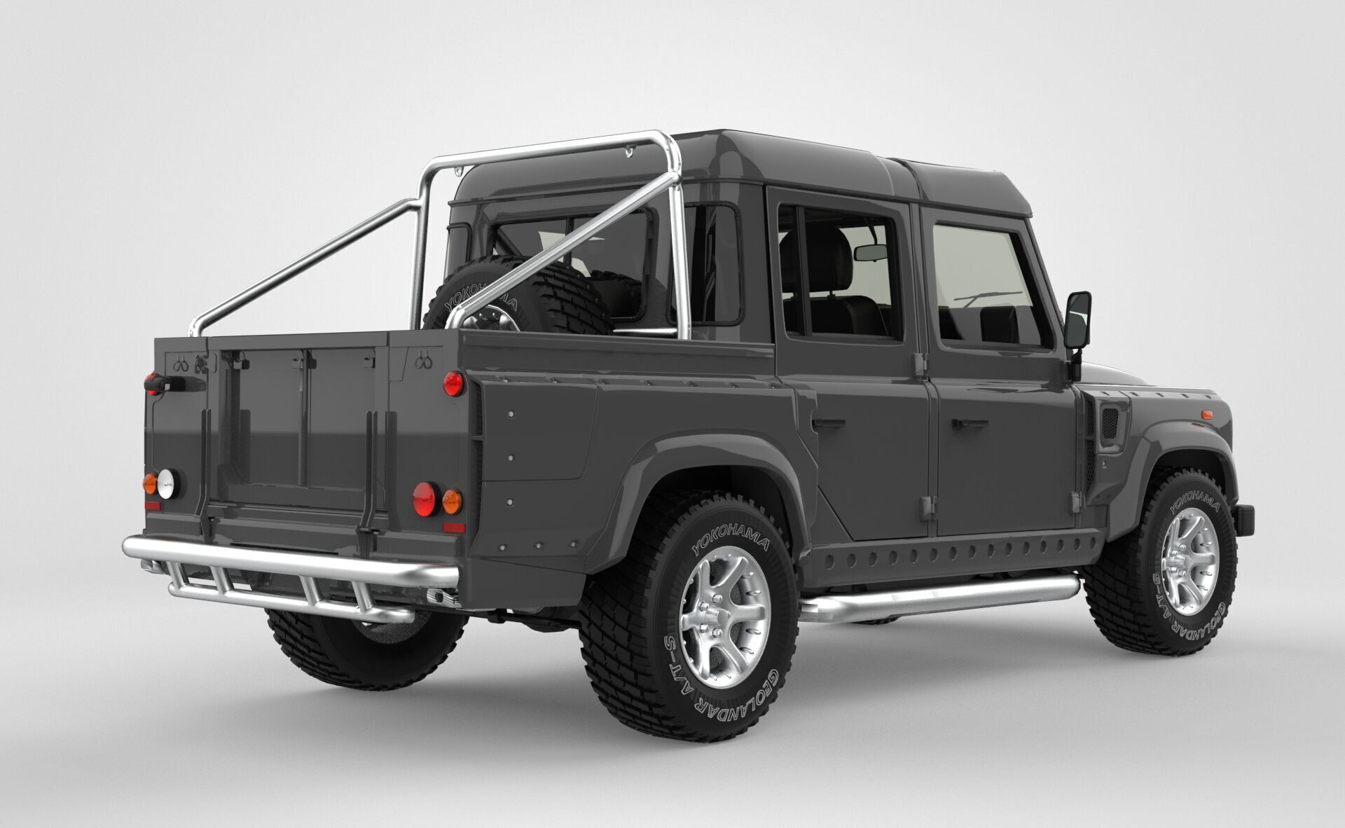 Land Rover Defender 3D model_5