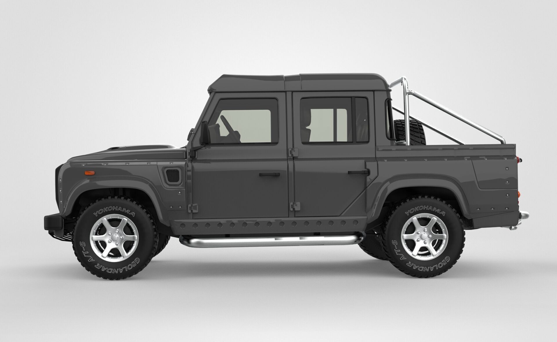 Land Rover Defender 3D model_1