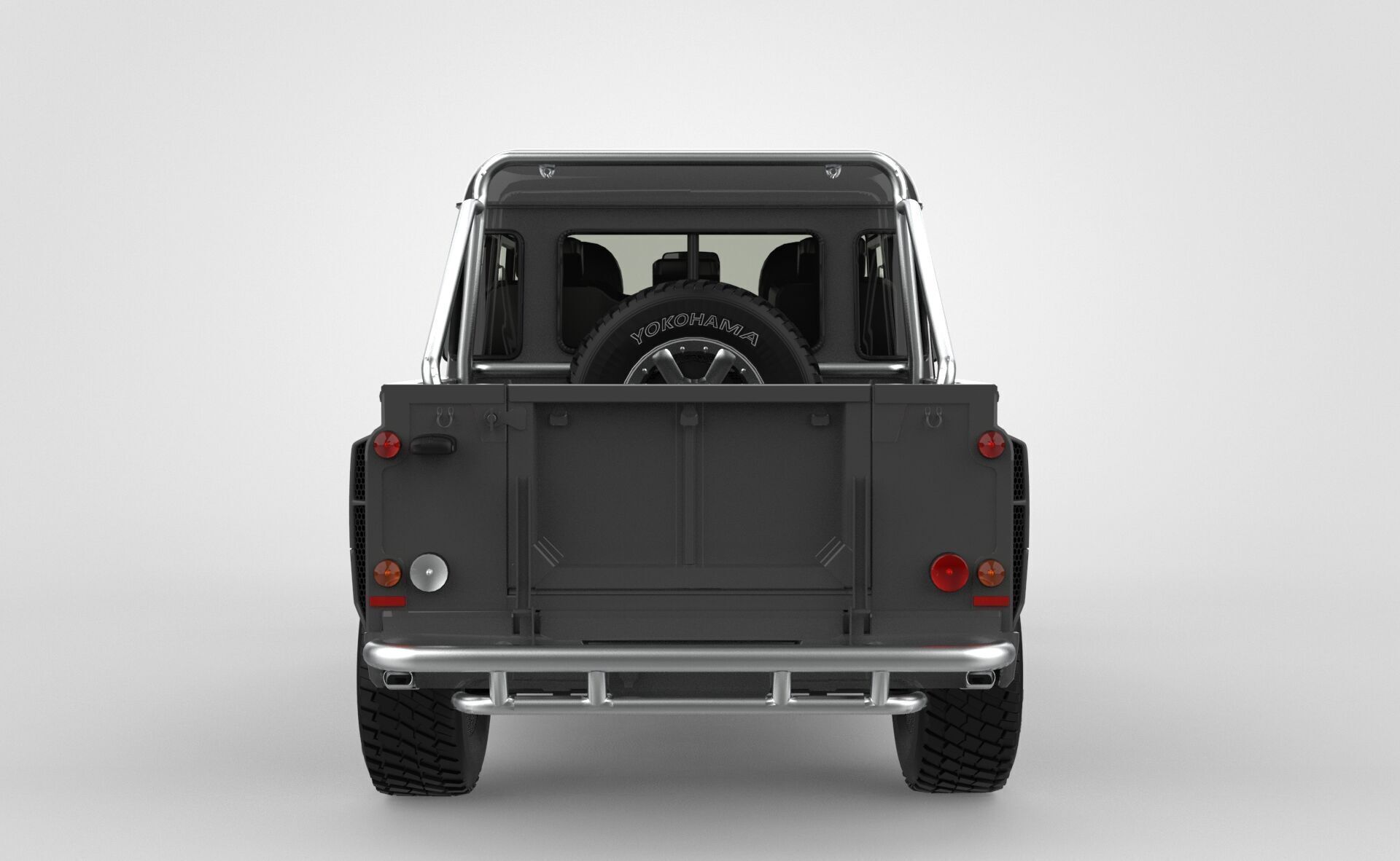 Land Rover Defender 3D model_4