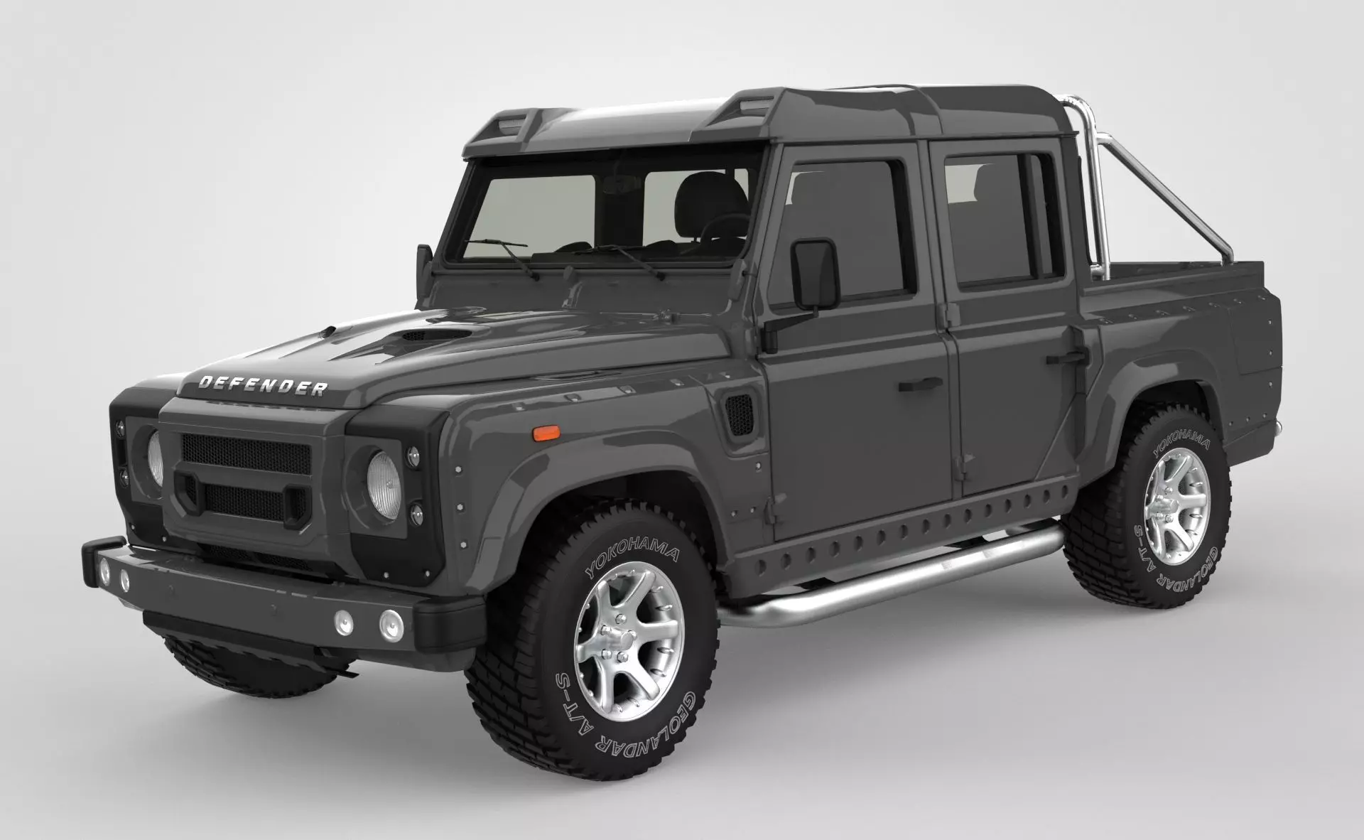 Land Rover Defender 3D model_0