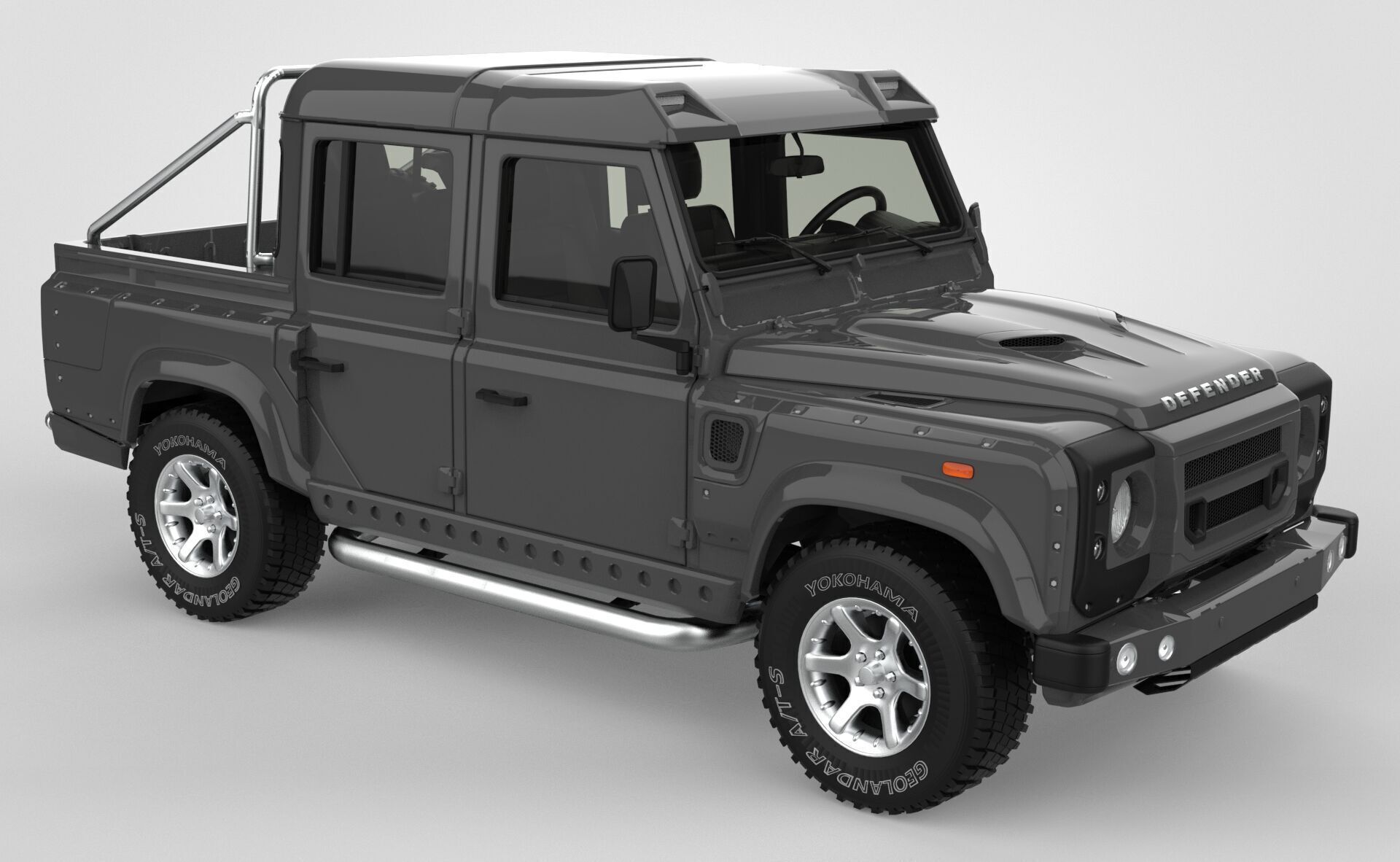 Land Rover Defender 3D model_8