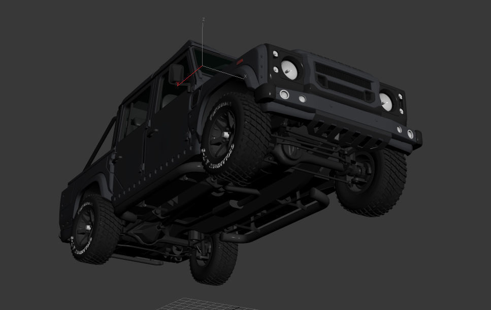 Land Rover Defender 3D model_10
