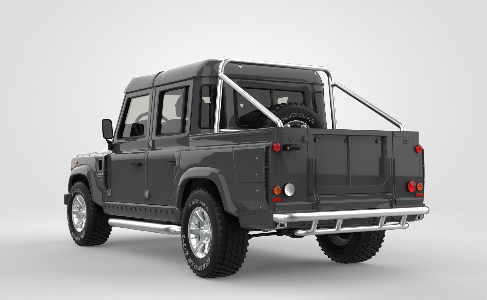 Land Rover Defender 3D model_3
