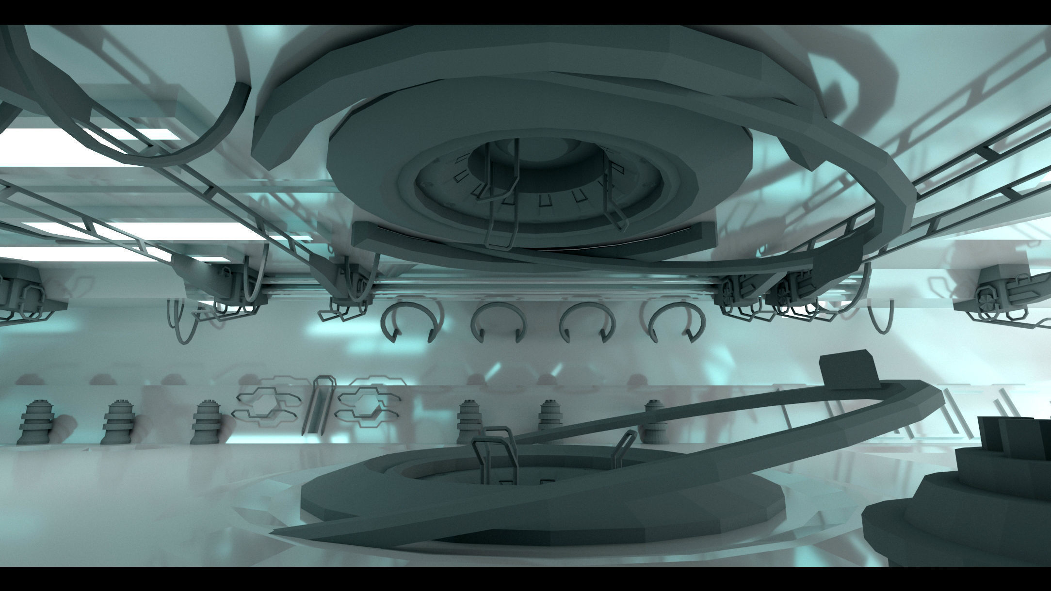 Sci-fi Station 01- High detail 3d models 3D model_1